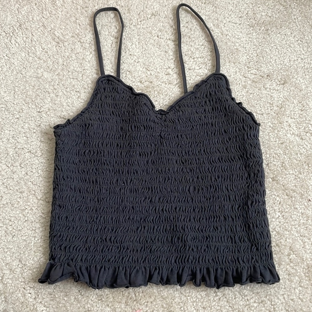 American Eagle Smocked Tank